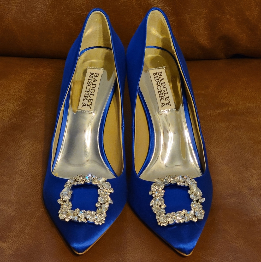 Badgley Mischka Cher Pointed Toe Evening Pump